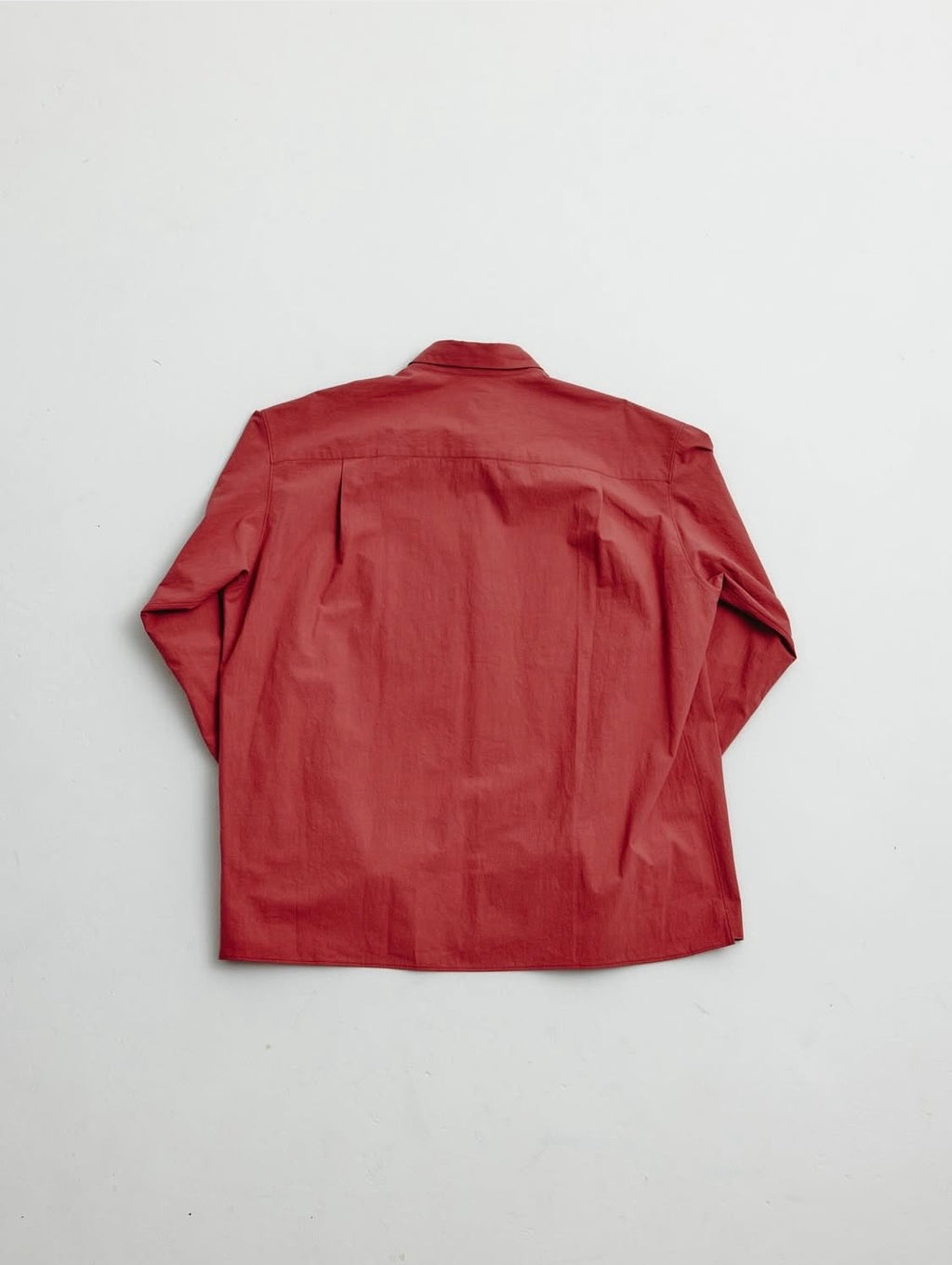 ”Midnight Rendevous” High Count Poplin Shirt
(Red)
