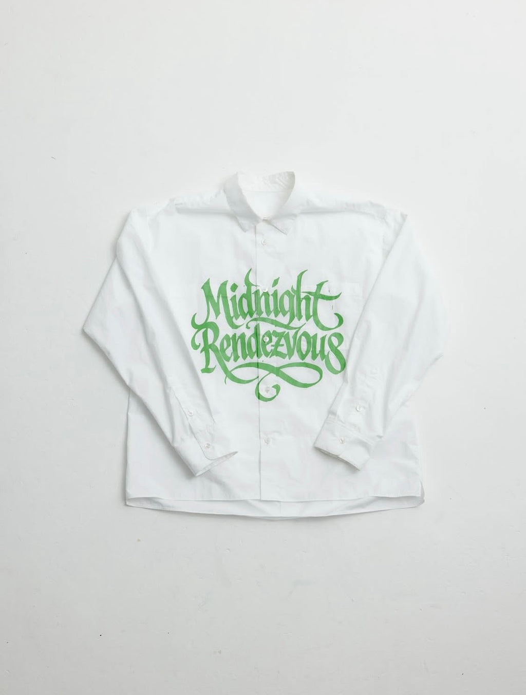 ”Midnight Rendevous” High Count Poplin Shirt (WHT)